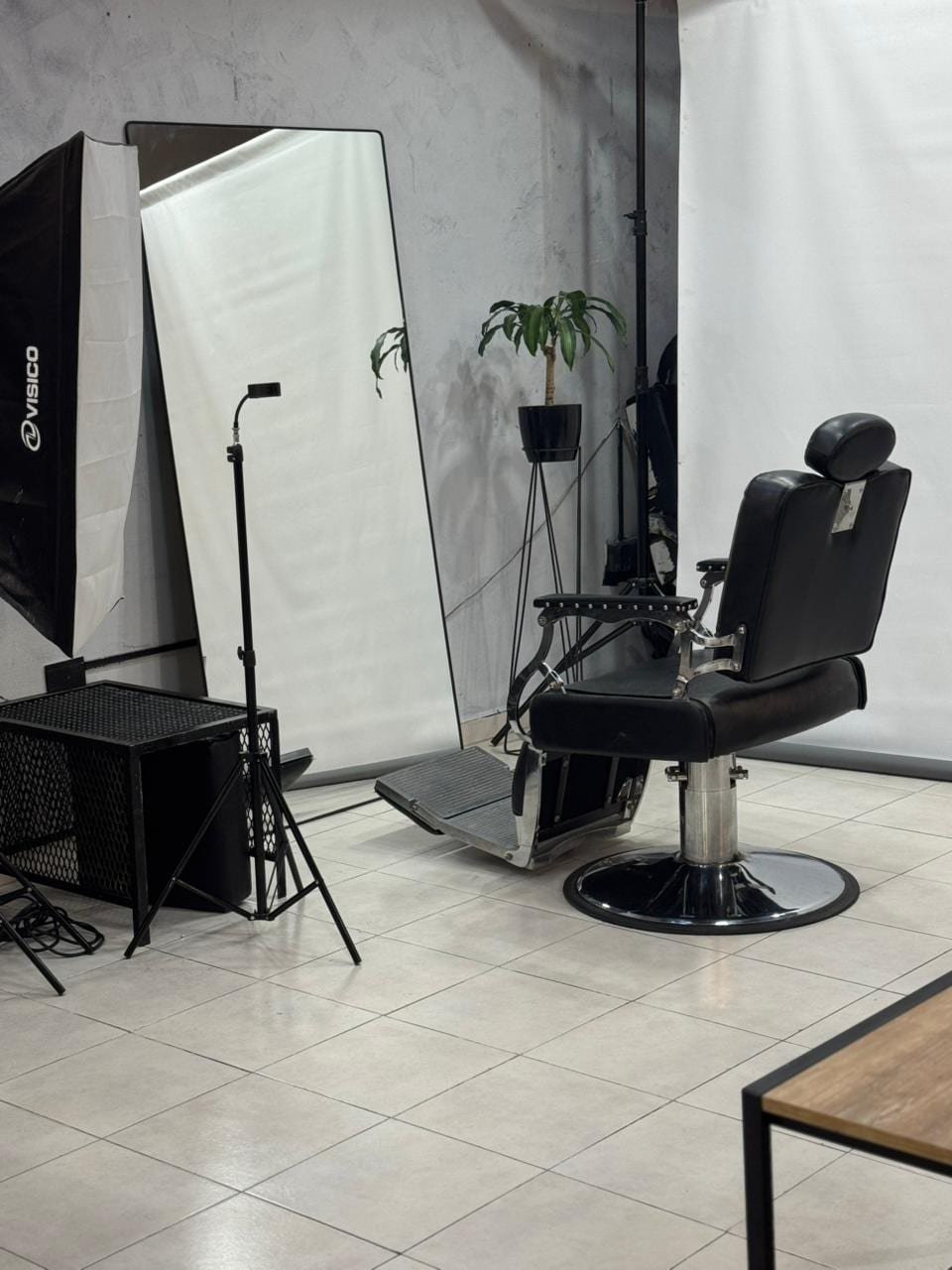 Silla de barbería profesional del salón